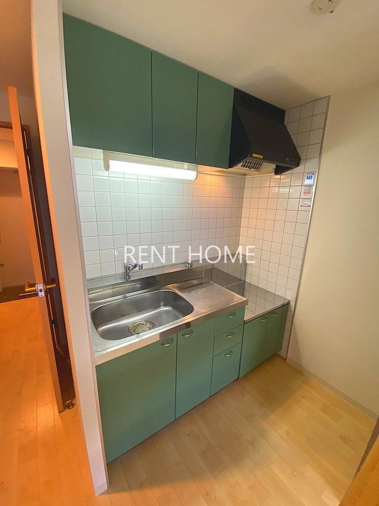 キッチン　２口ガスコンロ設置可