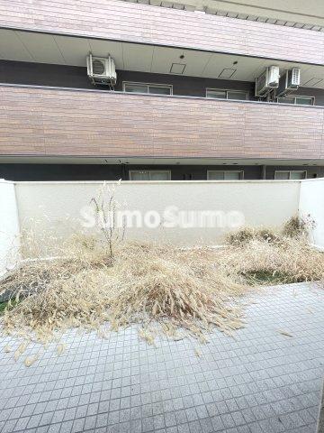 庭　簡単な家庭菜園も楽しめるお庭です