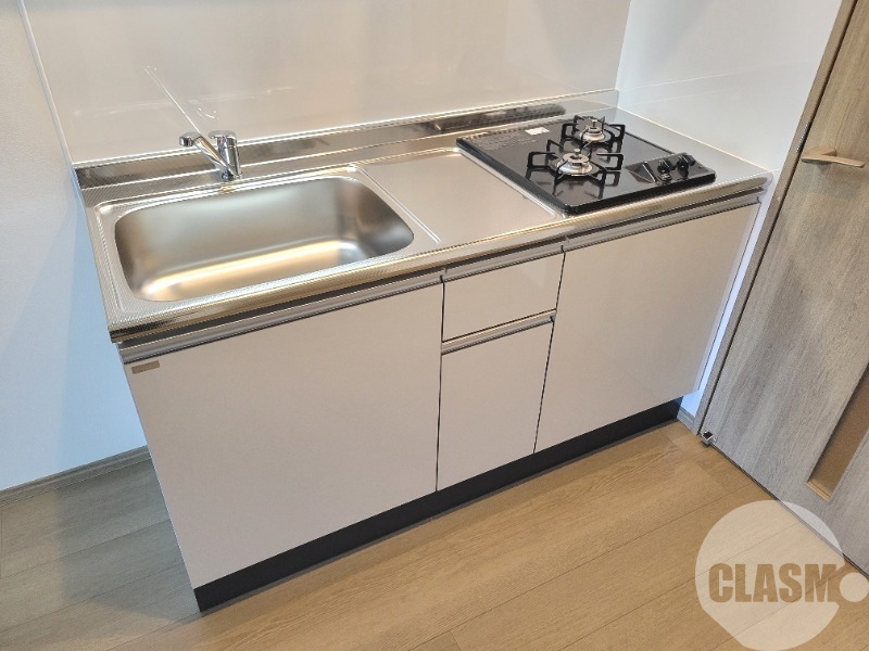 キッチン　２口コンロのシステムキッチン♪