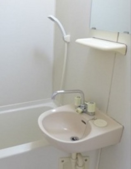 洗面設備　他号室のお写真です