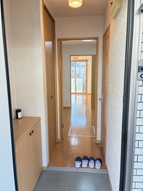 玄関　毎日通る玄関はこちらです