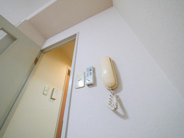 セキュリティ　お部屋で来客確認ができます