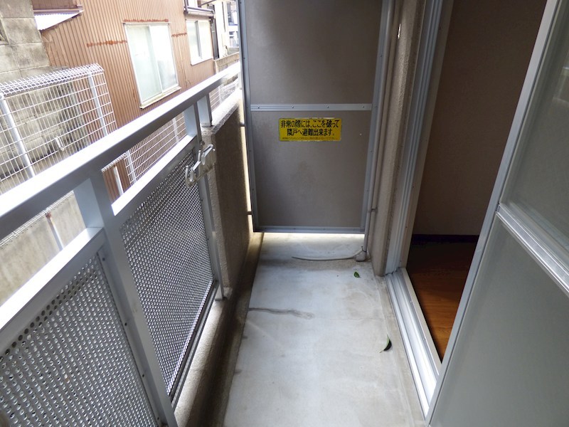 バルコニー　写真は別部屋