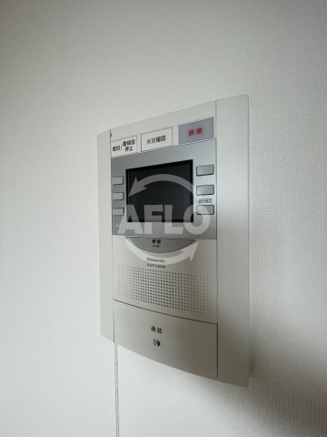 セキュリティ　プレサンス塚本駅前　モニター付きインターホン
