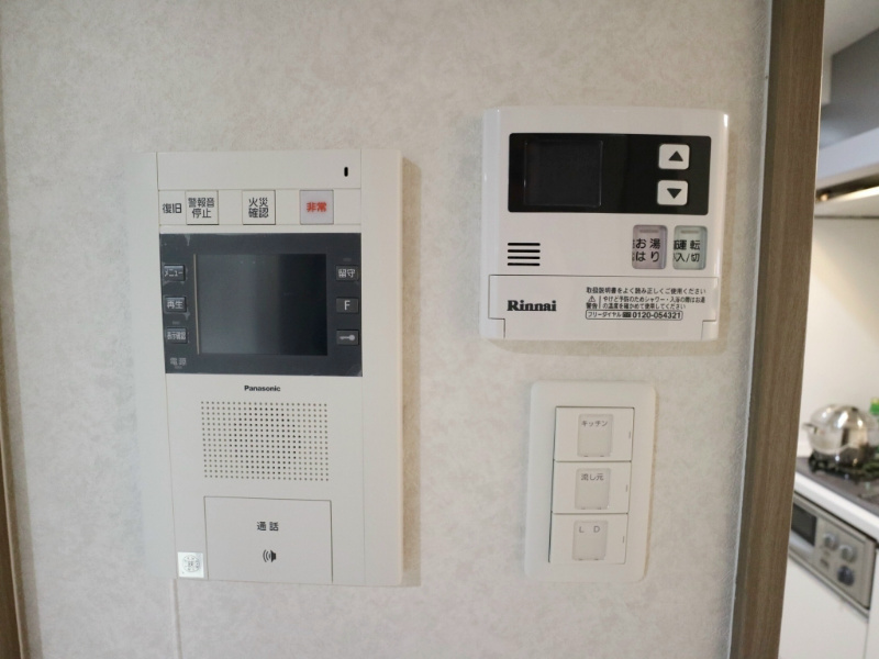 セキュリティ　※別号室の参考写真になります。