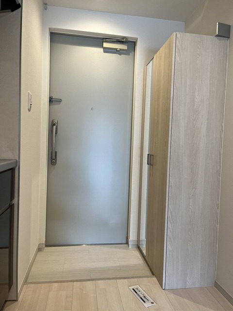 玄関　同施工会社の写真です。