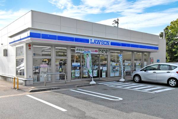 コンビニ　ローソン 高岡木津店（コンビニ）まで1900m