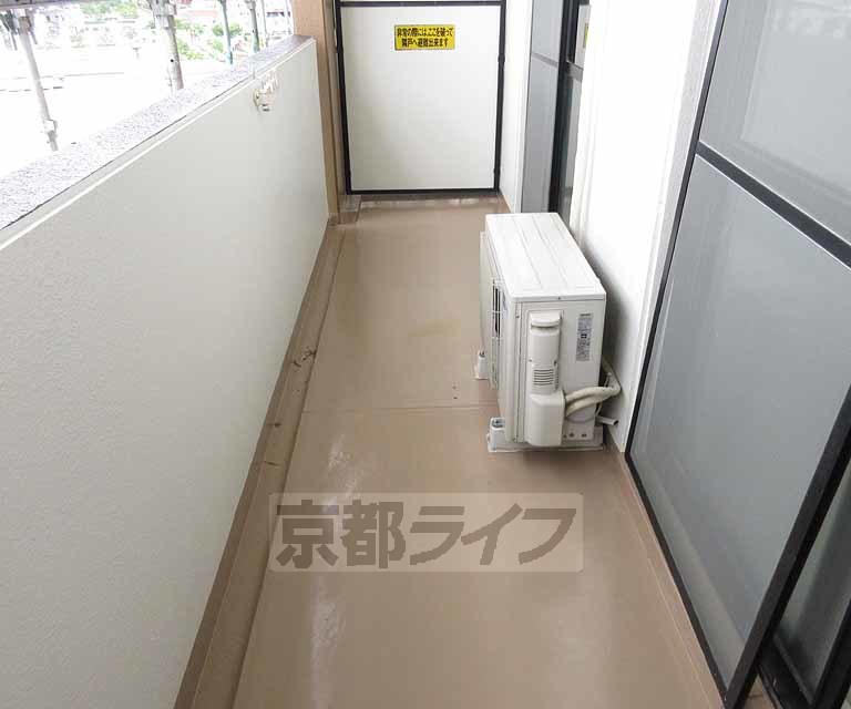 バルコニー　防水もばっちりです。