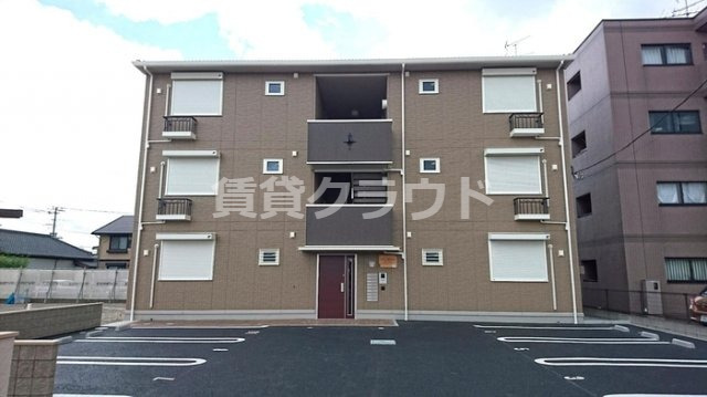 建物外観　落ち着いたブラウンのおしゃれな外観です！