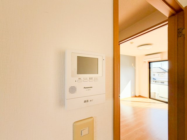 セキュリティ　モニター付きで安心