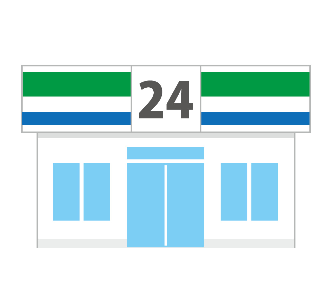 コンビニ　ファミリーマート MYS大国町駅前店（コンビニ）まで163m