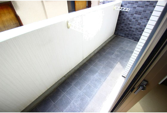 バルコニー　※他号室の写真です