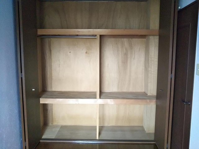 収納　たっぷりとした収納スペースです