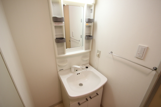 洗面設備　※別号室の写真です