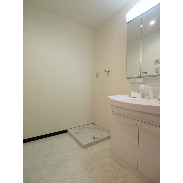 洗面設備　脱衣場