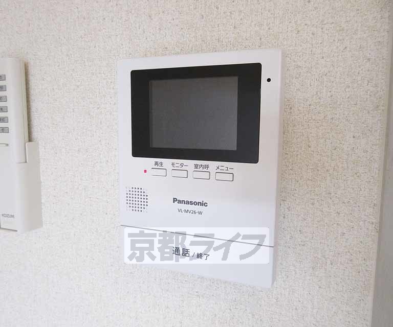 セキュリティ　モニター付きインターホン・