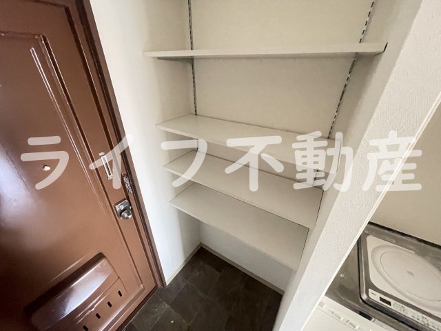 収納　収納があります