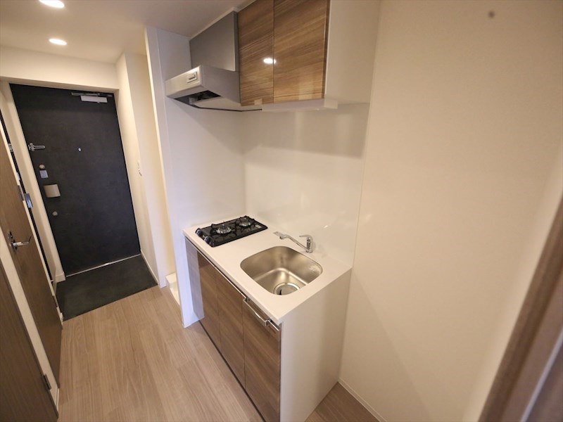 キッチン　システムキッチン（ガス2口コンロ付）