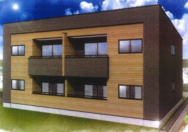 建物外観　完成予想図です