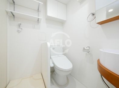 トイレ　ラシーヌ天王寺町南　温水洗浄便座