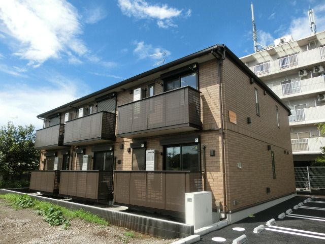 建物外観　安心のホームセキュリティ完備。