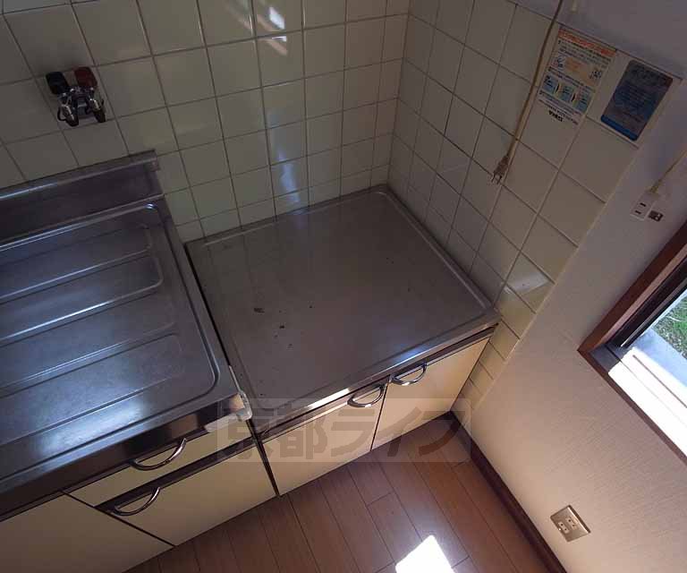 キッチン　２口コンロ置いていただけます