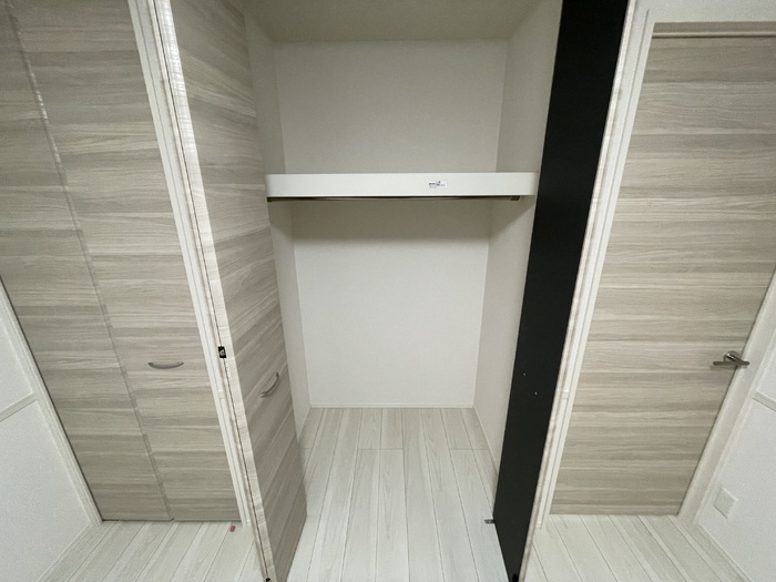 収納　十分な収納スペースがあります