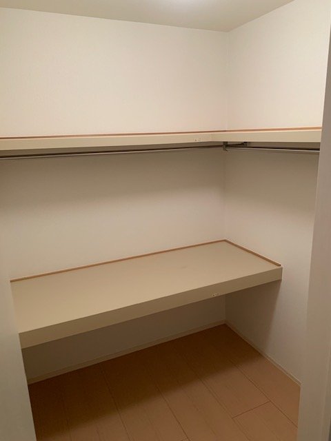 収納　ウォークインクローゼット付で収納たっぷり