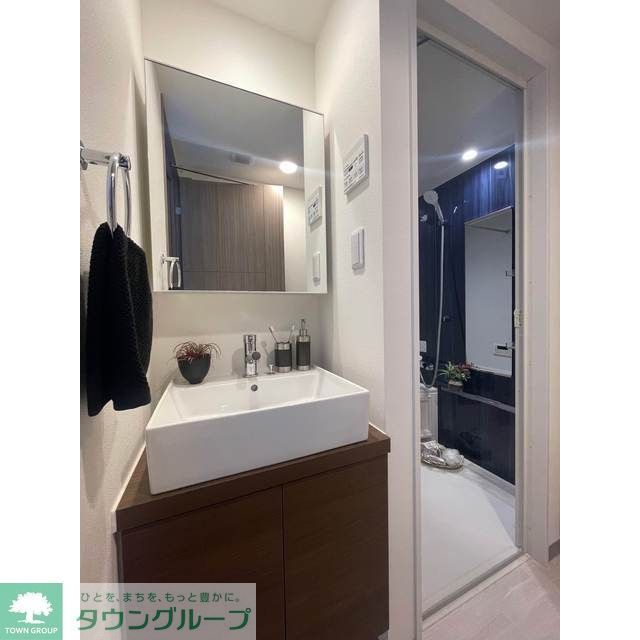 洗面設備　家具・家電の備え付けはありません