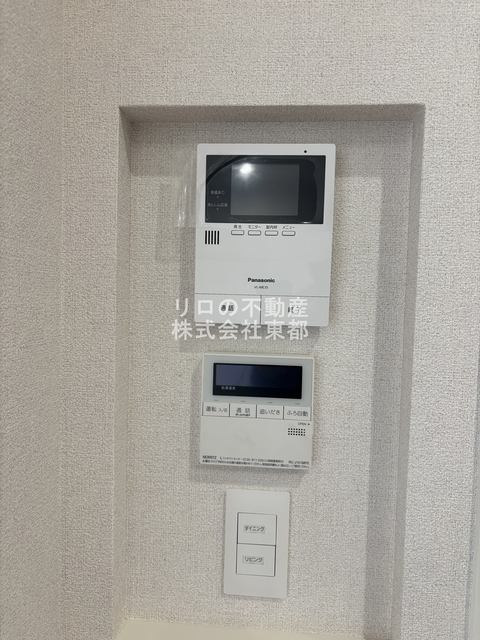 セキュリティ　訪問者が一目で分かるＴＶモニタ付インターホンです！