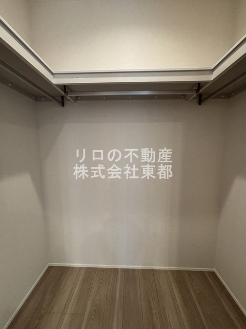 収納　奥行のある収納付です！増えがちな荷物をもスッキリ収納できます