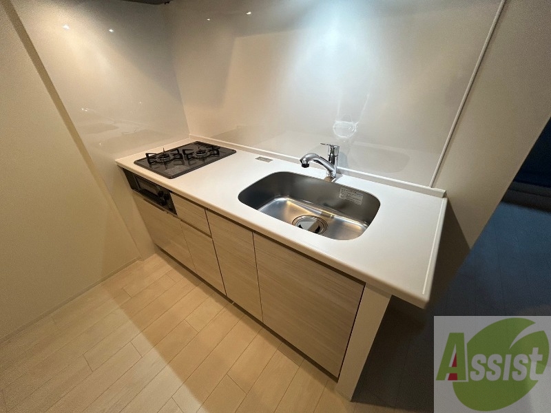 キッチン　キッチンはスペースも広々していて使いやすそうですよ！