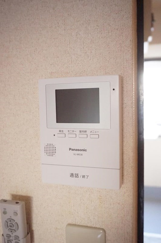 セキュリティ　来客時に便利、ＴＶモニター付インターホン