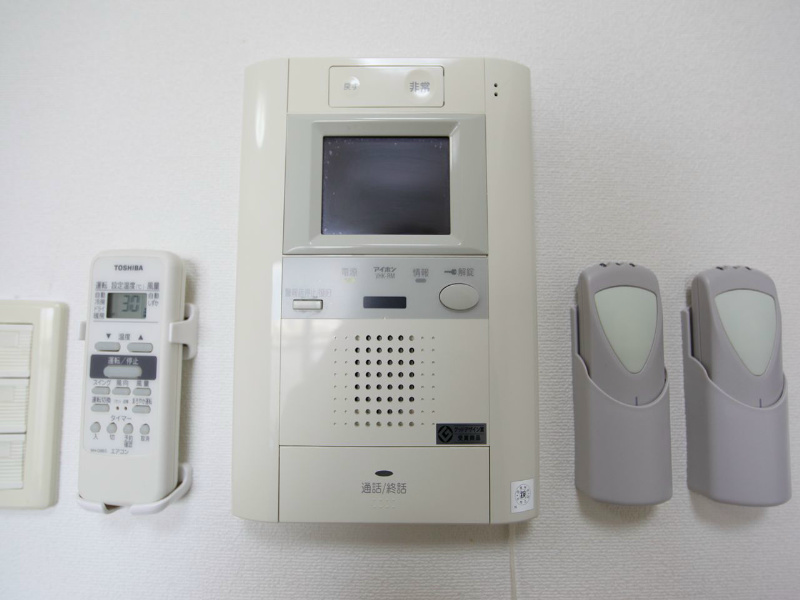 セキュリティ　ＴＶモニター付インターホン