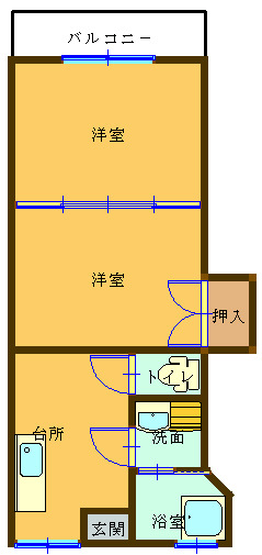 川村ビルの間取り写真