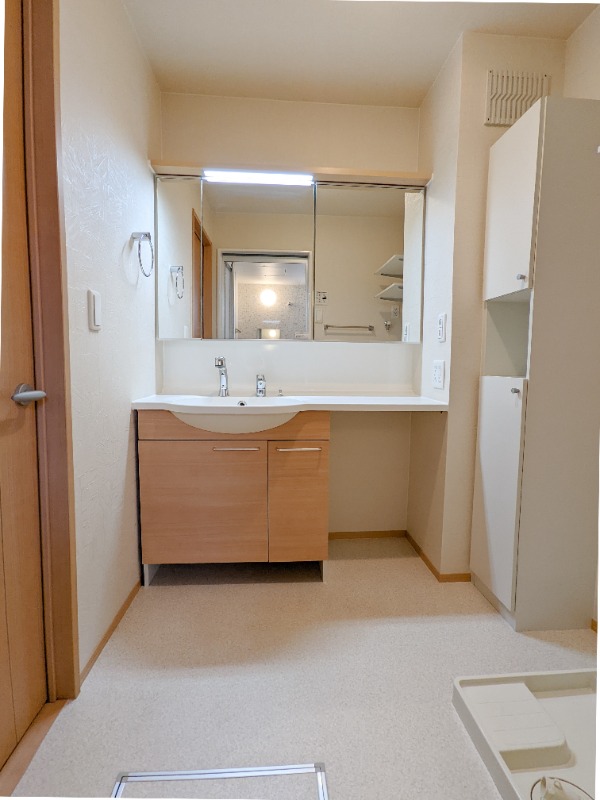 洗面設備　図面と現状に相違がある場合には現状を優先