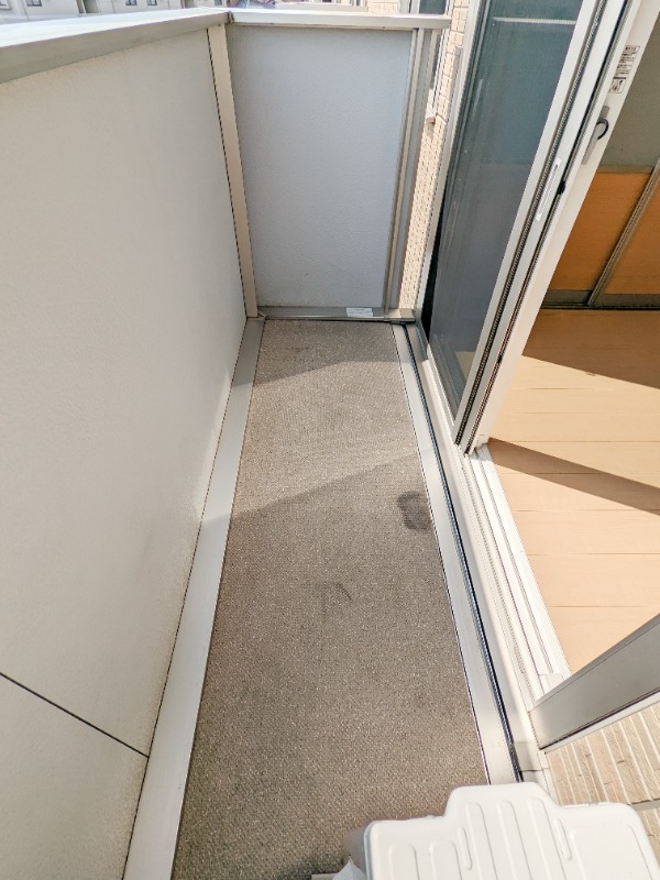 バルコニー　図面と現状に相違がある場合には現状を優先