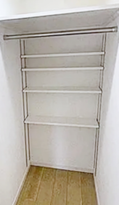 収納　お荷物の多い方でも安心のクローゼット付き♪