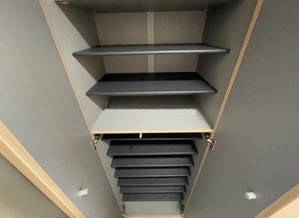 玄関　大容量のシューズボックス♪