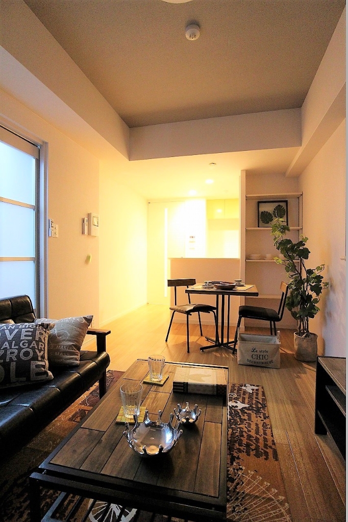 居室・リビング　家具もゆったり置ける間取りです。