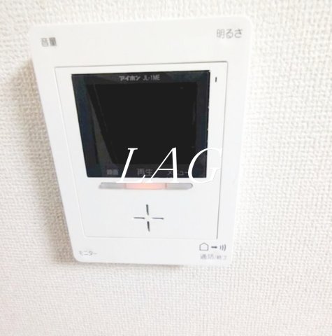 セキュリティ　モニター付きインターホンです。
