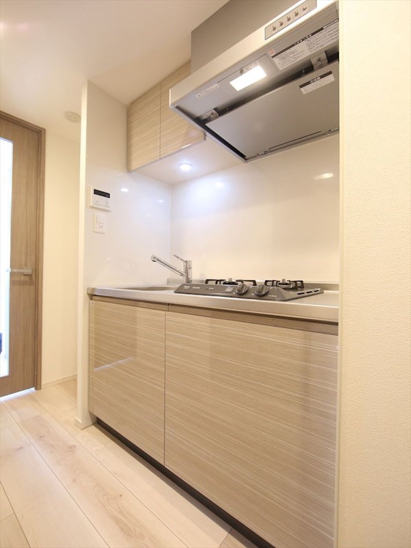 キッチン　システムキッチン（ガス2口コンロ付）