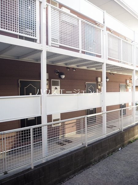 眺望　１Ｆベランダからはこんな感じに見えます。