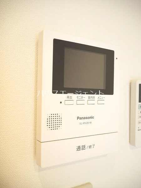セキュリティ　ＴＶモニターホン付きで安心。