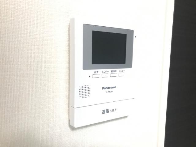 セキュリティ　カメラ付インターホン（イメージ）
