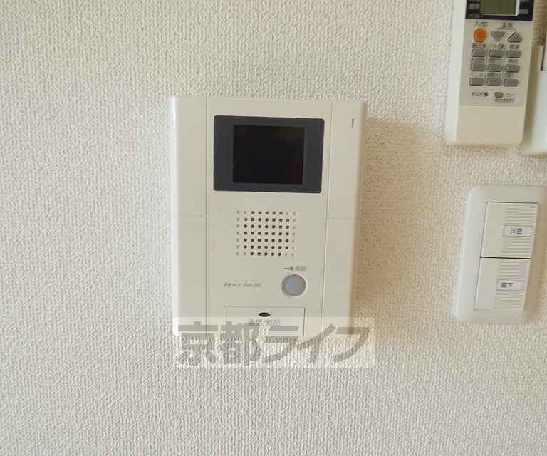 セキュリティ　顔が見えて安心です。