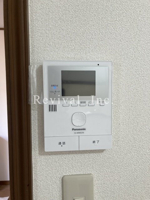 セキュリティ　女性やお子様も安心のセキュリティ完備