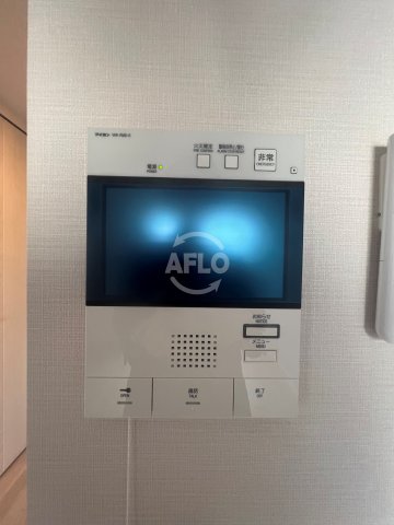 セキュリティ　レジュールアッシュNAMBA　TVモニター付きインターホン