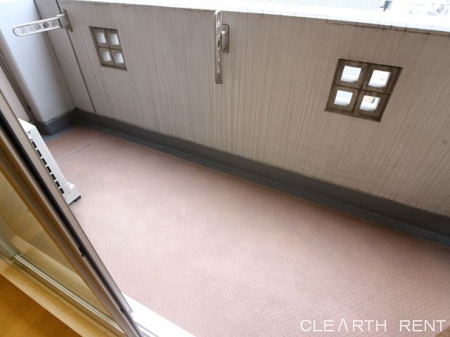 バルコニー　同タイプ別住戸写真となります。現況と異なる場合がございます。