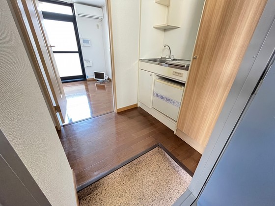 玄関　※別号室の写真です。